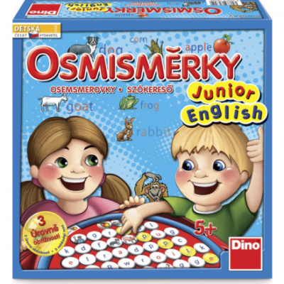 DINO Osmisměrky Junior English 22929