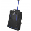 Kabinové zavazadlo CITIES T-830/1-55 - černá/modrá - 36 L