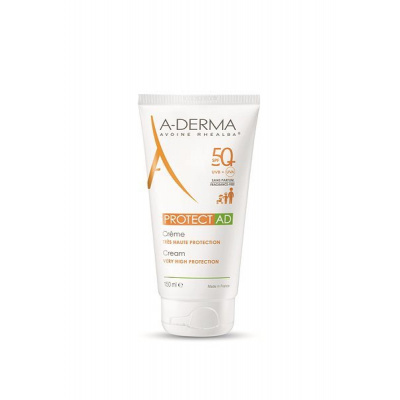 A-Derma Protect AD ochranný opalovací krém pro atopickou pokožku SPF50+ 150 ml