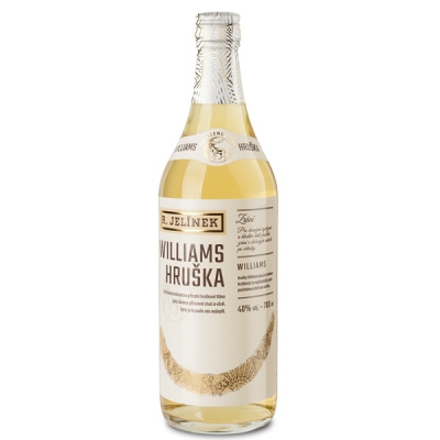 Hruška Williams 0,7l 40% R.Jelínek (holá láhev)