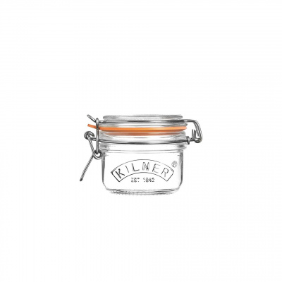 Kilner Clip Top zavařovací sklenice s klipem, kulatá, 0,125 l, 0025.496