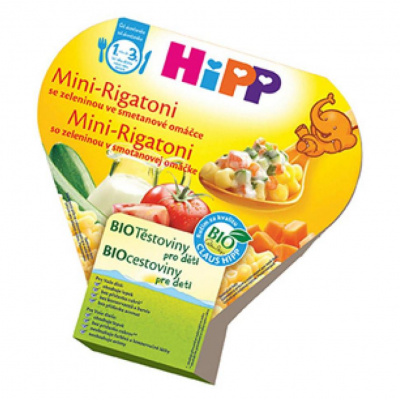 HiPP BIO Mini-Rigatoni se zeleninou 250 g