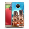 Pouzdro na mobil Lenovo Moto E4 - HEAD CASE - historická místa katedrála Notre Dame (Obal, kryt pro mobil Lenovo Moto E4 památky Chrám Matky Boží)