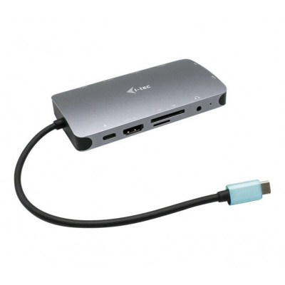 i-tec USB-C dokovací stanice, HDMI/ VGA, 3x USB 3.0, TB3, LAN, PD 100W