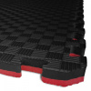 Sedco TATAMI PUZZLE podložka - Dvoubarevná - 100x100x2,6 cm - červená/černá