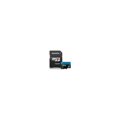 Paměťová karta ADATA Premier Micro SDXC 64GB UHS-I Class 10 + SD adaptér