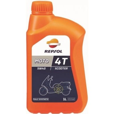 Repsol Moto Scooter 4T 5W-40 1L