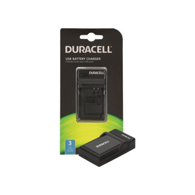 DURACELL Camera Battery Charger - pro digitální fotoaparát Panasonic DMW-BLD10E - DRP5955