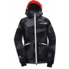 Dámská lyžařská bunda 2117 Nyhem Eco černá - maskáčový vzor Velikost: L