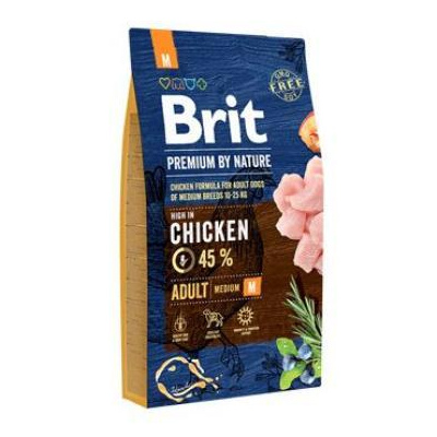 VAFO Brit Premium by Nature Praha s.r.o. Brit Premium Dog by Nature Adult M 8kg