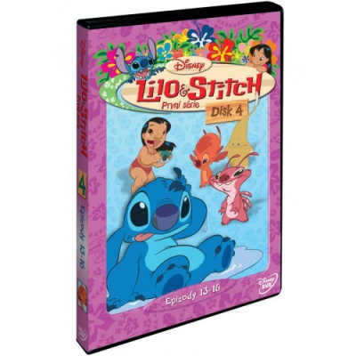 Lilo a Stitch 1. série - disk 4. - DVD