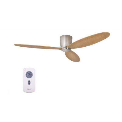 Lucci air | Lucci air 210519 - Stropní ventilátor AIRFUSION RADAR chrom/dřevo + DO | FAN00131