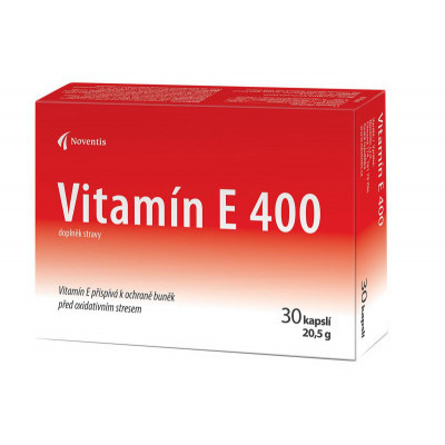 Noventis Vitamín E 400 30 kapslí