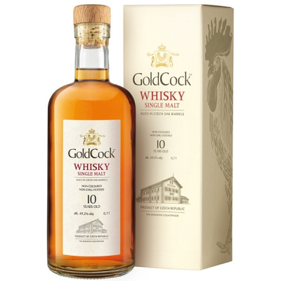 Gold Cock Whisky 10y 49,2% 0,7 l (karton)