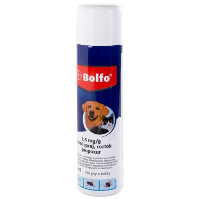 Bayer Bolfo antiparazitní spray 250ml