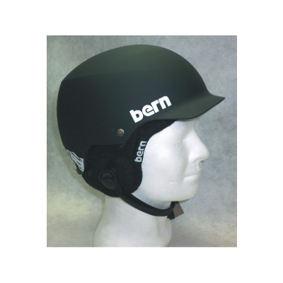 Bern lyžařská přilba Baker, matte black, print XL