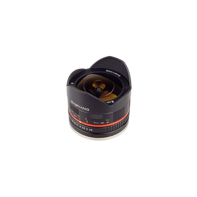 SAMYANG 8 mm f/2,8 UMC Fish-eye II pro Fujifilm X černý