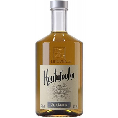 Kontušovka Žufánek 40 % 0,5 l (holá láhev)