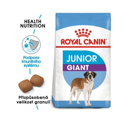 ROYAL CANIN Giant Junior 2 x 15 kg granule pro obří štěňata