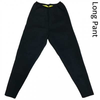Neoprenové kalhoty na hubnutí | hubnoucí legíny - černá , XXL