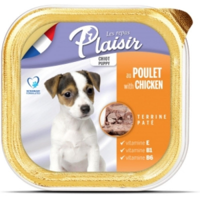 Plaisir 300g kuřecí maso puppy dog