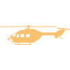 SAMOLEPKA Vrtulník 001 levá helikoptéra (08 - béžová) NA AUTO, NÁLEPKA, FÓLIE, POLEP, TUNING, VÝROBA, TISK, ALZA