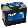 Autobaterie Exide Excell 12V, 62Ah, 540A, EB621