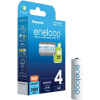 Panasonic eneloop, AA, Ni-Mh, 2000mAh, 2100 cyklů HR6, 4ks - Panasonic Eneloop AA 4ks 3MCCE/4BE