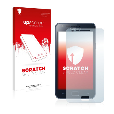 Čirá ochranná fólie upscreen® Scratch Shield pro Samsung Galaxy S2 Plus I9105 (Ochranná fólie na displej pro Samsung Galaxy S2 Plus I9105)