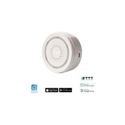 iQtech SmartLife senzor teploty a vlhkosti SR02W, Wi-Fi, se sirénou IQTSR02W