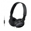 SONY stereo sluchátka MDR-ZX110AP, černá (MDRZX110APB.CE7)