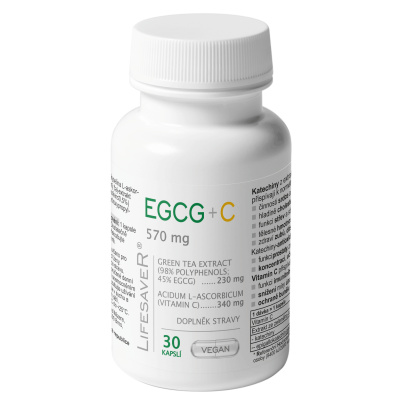 LifesaveR® EGCG+C 30 kapslí (570 mg)