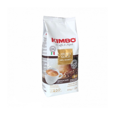 Kimbo Aroma Gold 100% Arabica - 1kg, zrnková káva