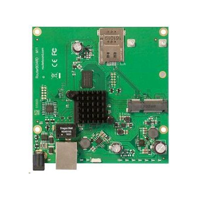 MikroTik RouterBOARD RBM11G, Dual Core 800 MHz CPU, 256 MB RAM, 1x Gbit LAN, 1x miniPCI-e, ROS L4