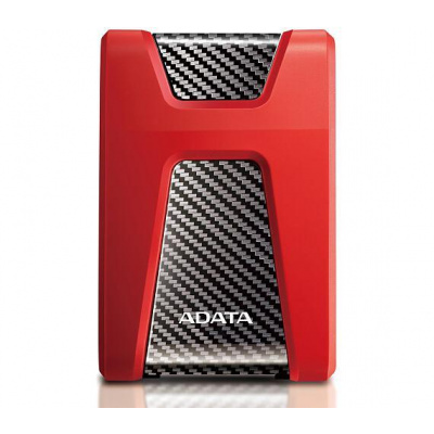 ADATA HD650 2TB HDD / Externí / 2,5" / USB 3.1 / červený (AHD650-2TU31-CRD)
