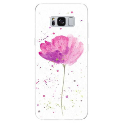 iSaprio Silikonové pouzdro - Poppies pro Samsung Galaxy S8