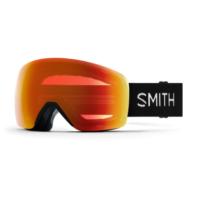 SMITH SKYLINE Unisex-Lyžařské brýle Celoobrubové Jednolitý zorník Acetát-rámy, černá
