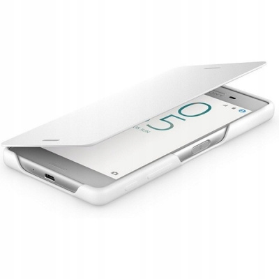 Flipové pouzdro Sony pro Sony Xperia X bílé