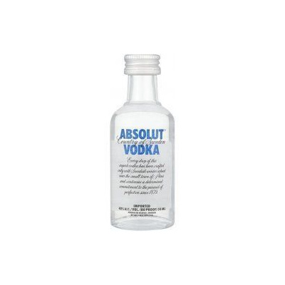 Absolut Vodka 0,05l 40% (holá láhev)