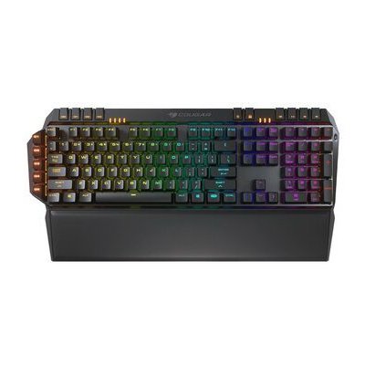 Cougar 700K EVO RGB černá / Herní klávesnice / RGB / US layout / opěrka zápěstí / USB / 1.8m (CGR-700KEVO 11)