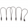 Stagg SPS-DC-5M1F, napájecí kabel pro pedálové efekty, 1x DC samec/5x DC samice