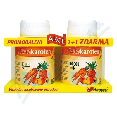 VitaHarmony Beta karoten 10.000 m.j. 2 x 100 tablet