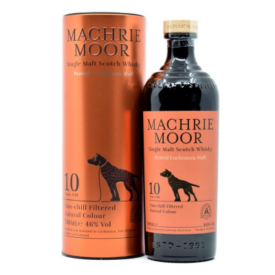 Arran MACHRIE MOOR 10 yo Peated Lochranza 46% 0,7l (tuba)