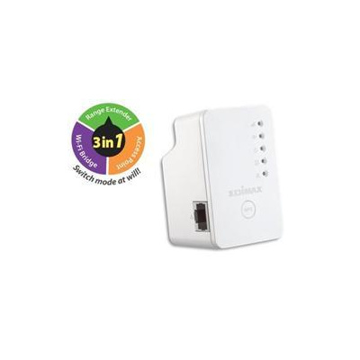 Edimax N300 Universal WiFi Extender/Repeater MINI EW-7438RPn Mini