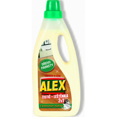 Alex 2v1 na dřevo a parkety 750ml kokos