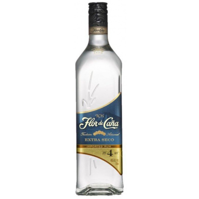 Flor de Cana Extra Dry Rum 4y 40% 1 l (holá láhev)
