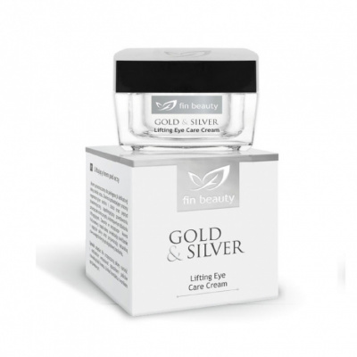 Fin Liftingový oční krém se zlatem a stříbrem GOLD&SILVER, 15 ml (limitovaná edice)