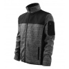 Malfini pánská softshellová bunda Premium Casual 550 šedá knit
