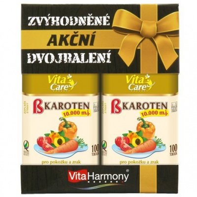 VitaHarmony Beta karoten 10.000 m.j. 2 x 100 tablet