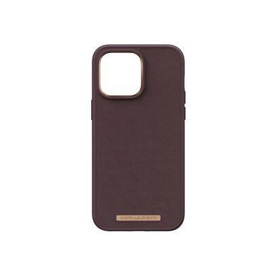 Kryt na mobil Njord Genuine Leather na Apple iPhone 13/14 Pro Max (NA44GL05) hnědý